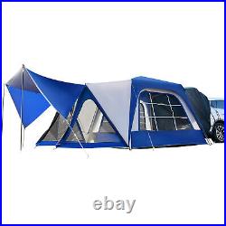 SUV Camping Tent with Porch 10' x 10' Car Camping Tent with Screen House Room