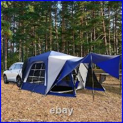 SUV Camping Tent with Porch 10' x 10' Car Camping Tent with Screen House Room