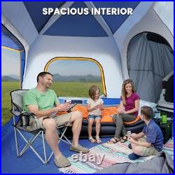 SUV Camping Tent with Rainfly Double Door Dual-Use CUV Car Tent for 4-6 Person