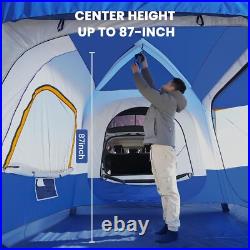 SUV Camping Tent with Rainfly Double Door Dual-Use CUV Car Tent for 4-6 Person