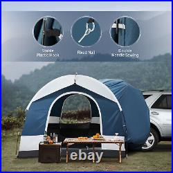 SUV Car Tent for Camping SUV Tent Double Door Design Waterproof for 4-Person