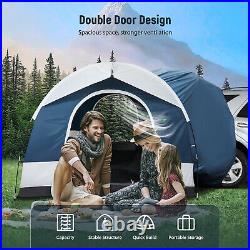 SUV Tent for Camping 4-Person SUV Tent Double Door Design Waterproof PU2000mm