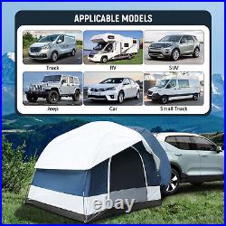 SUV Tent for Camping 4-Person SUV Tent Double Door Design Waterproof PU2000mm