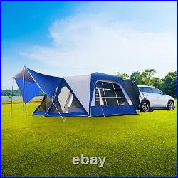 SUV Tent with Porch for Camping, 10' x 10' Car Camping Tent with Screen House Room