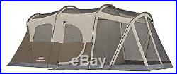 Screened Coleman 6 Person Tent Camping New Room Hiking Family outdoor Shelter 2