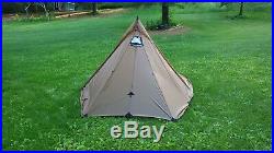 Seek Outside Lbo base/ vestibule tent, titanium sxl woodstove