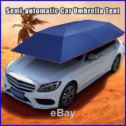 Semi-automatic Auto Car Umbrella Tent Remote Control Operated Waterproof Anti UV