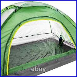 Set Of 10 Tents 3- 4 Person Tents Green Weatherproof! Camping Tent