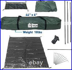 Shower Shelter-Giant Portable Outdoor Pop UP Camping Shower Tent Enclosure