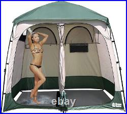 Shower Shelter-Giant Portable Outdoor Pop UP Camping Shower Tent Enclosure