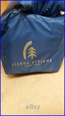 Sierra Designs Lightning 2 Tent with Footprint! 3 Season Freestanding New