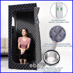 Single Personol Steam Sauna for Home Spa Portable Sauna Box Large Sp. Sauna