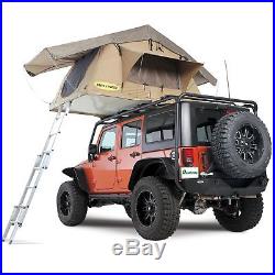 Smittybilt 2783 Overlander Roof Top Camping Folded Tent with Ladder, Coyote Tan