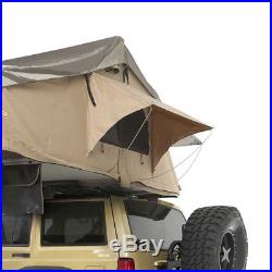 Smittybilt 2883 XL Overlander Roof Top Camping Folded Tent with Ladder, Coyote Tan