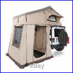Smittybilt Overlander XL Roof Top Tent with Mattress & Tent Annex Coyote Tan