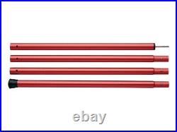 Snow Peak Tarp Wing Pole Red 240cm Japan