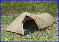 Snugpak Ionosphere Coyote Tan Small and compact 1 person tent. Very low profile