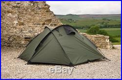 Snugpak The BUNKER Four Season 3 Person Camping Expedition Olive Dome Tent 92890