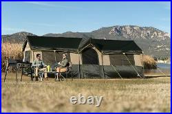 Spacious 12 Person Cabin Tent Portable Instant Outdoor Camping Shelter Rainfly