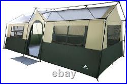 Spacious 12 Person Cabin Tent Portable Instant Outdoor Camping Shelter Rainfly