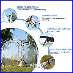 Sports Tent Instant Pop-Up Tent Shelter Weather Proof Pod Clear Tent Bubble Tent