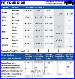 Sportz Truck Bed Camping Tent Waterproof 2-Person Tents Easy to Install in 1