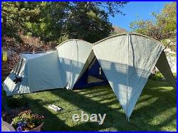 Springbar Canvas 3 Tent Set, Main 3 Door 10x14 plus Bedroom Unit & Leisure Port