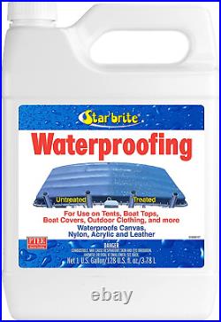 Star Brite Waterproofing Spray Waterproofer Stain Repellent UV Protection 128 oz
