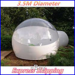 Stargaze Outdoor Single Tunnel Inflatable Bubble Camping Tent HALF-N-HALF LOOK