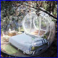 Stargaze Outdoor Single Tunnel Inflatable Bubble Glamping Camping Tent With Blower