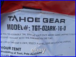 Tahoe Gear 16 Man Tent 2 Rooms High Ceiling