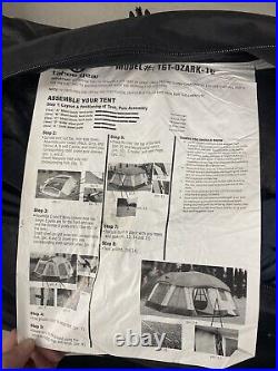 Tahoe Gear 16 Person 3 Season Large Family Cabin Tent