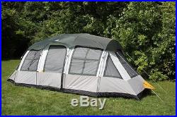 Tahoe Gear Prescott 10 Person 3-Season Family Cabin Tent (Open Box)
