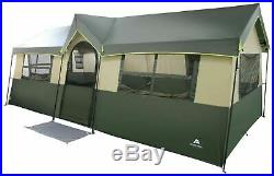 Tent 12 Person Family House Tent Camping Vacation Two strings of LED lights
