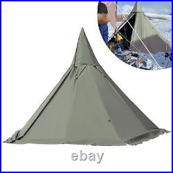 Tent 2 Doors Camping Teepee Tent 4 Season Reathable Hike Waterproof Tent Outdoor