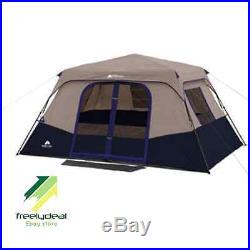 Tent 8 Person Instant Cabin Family Camping Waterproof Hiking Outdoor Airbed