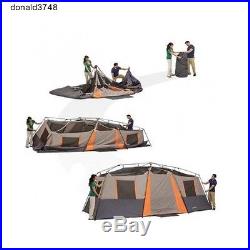 Tent Cabin Instant Camping Hiking Family Outdoor 12 Person Dome Shelter New