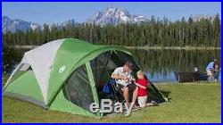 Tent Camping 6 Person Dome Cabin Man Screen 2 Room Weather Outdoor Hiking Sport