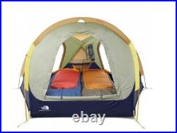 The North Face Homestead Domey 3 Person Tent TeaGreen/Backpacking Navy NEW