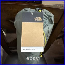 The North Face Stormbreak 2 Person Car Camping Travel Beach Tent AGAVEGREEN