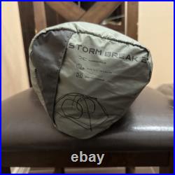 The North Face Stormbreak 2 Person Car Camping Travel Beach Tent AGAVEGREEN