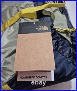 The North Face Tent Homestead Domey 3 Person NEW Three Person Capacity