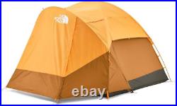 The North Face Wawona 4P Camping Tent Light Exuberance Orange/New Taupe Green The North Face Wawona 4P Camping Tent Light Exuberance Orange/New Taupe Green