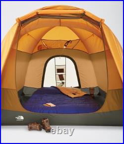 The North Face Wawona 4P Camping Tent Light Exuberance Orange/New Taupe Green The North Face Wawona 4P Camping Tent Light Exuberance Orange/New Taupe Green