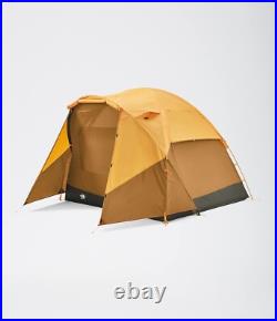 The North Face Wawona 4P Camping Tent Light Exuberance Orange/New Taupe Green The North Face Wawona 4P Camping Tent Light Exuberance Orange/New Taupe Green