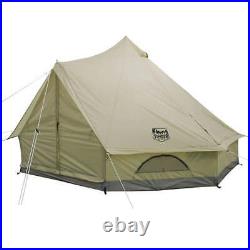 Timber Ridge 6 Person Yurt Glamping Water-Resistant Tent 67 x 71 (Beige) NEW