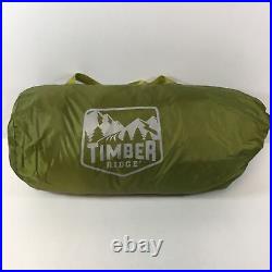 Timber Ridge Green Backpacking Weather Resistant Camping Hiking Tent Used