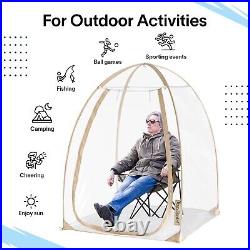 TopGold Pop Up Tent Sports Shelter Pod Sports Tent Bubble Tent Dome Portable