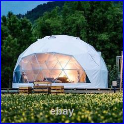 Transparent Glamping Dome Geodesic Luxury Outdoor Tent Camping Resort Vacation