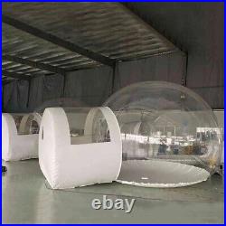 Transparent Inflatable Bubble Tent 100% PVC Bubble House 6 Person with Blower